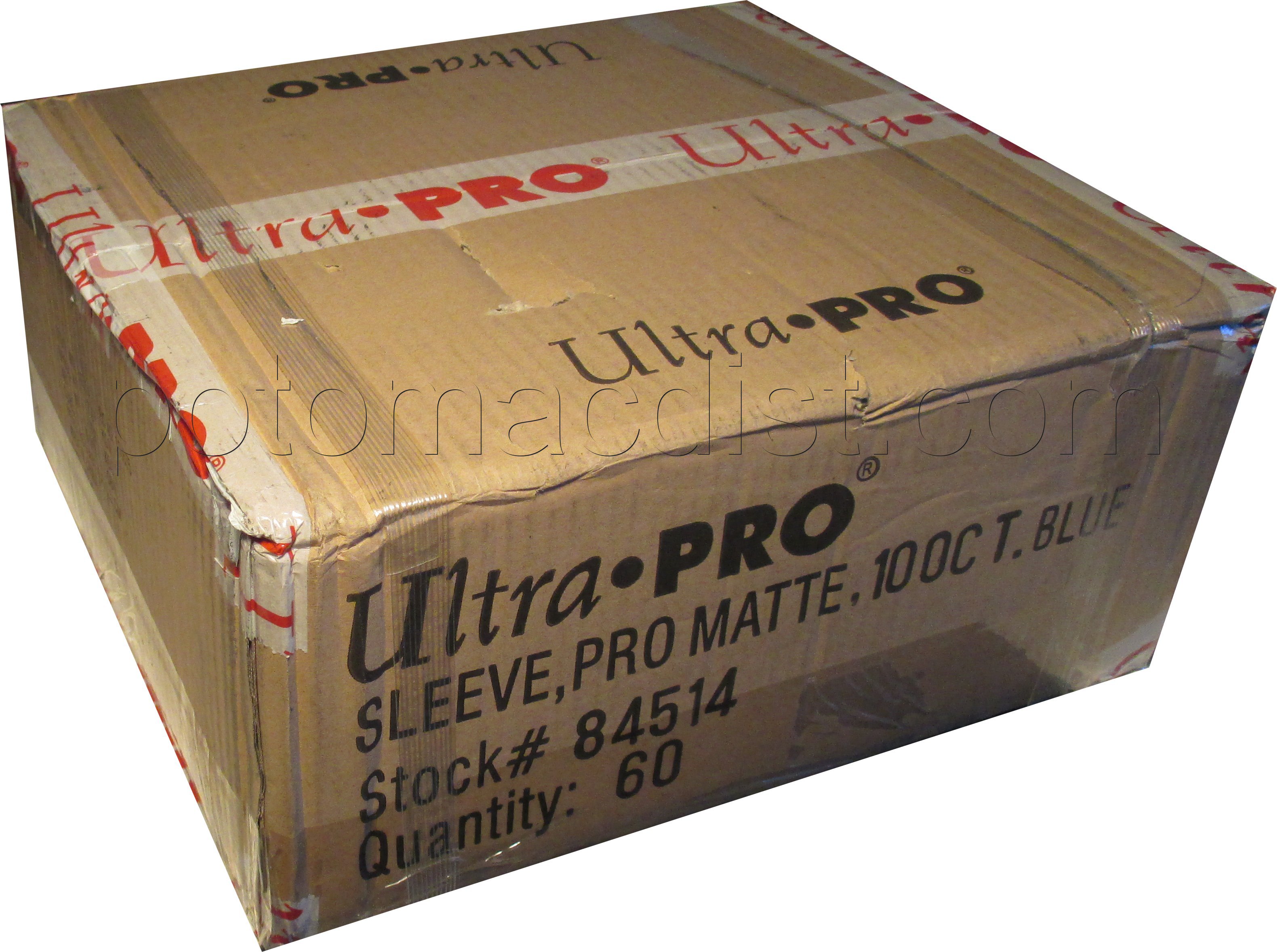 Ultra Pro Std Deck Prot Pro Matte Blue Pks Case Potomac