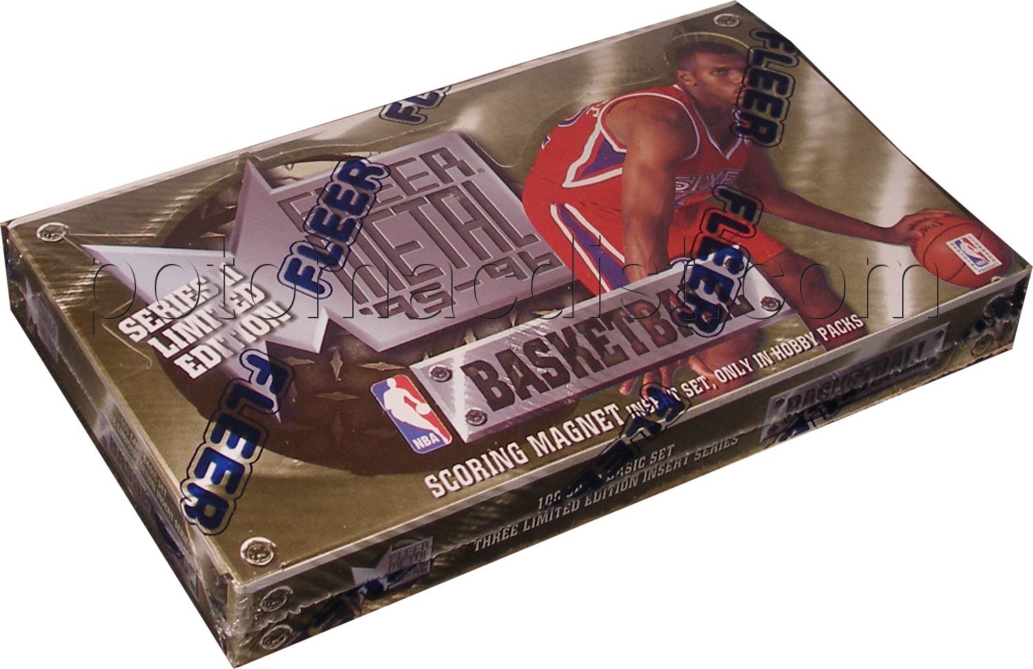 95 96 Fleer Metal Series 2 Hobby Basketball Box Potomac Distribution