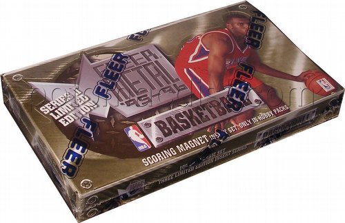 Fleer Metal Series Hobby Basketball Box Potomac Distribution