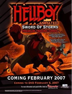 Hellboy Animated: Sword of Storms Premium Trading Cards Box Case [10 boxes]