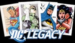 DC Comics: DC Legacy Trading Cards Binder Case [4 binders]