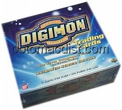 Digimon Animated Series Edition Series 1 Trading Cards Box