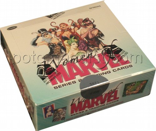 The Women of Marvel Series 2 Trading Cards Box