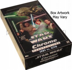 Star Wars Chrome Perspectives Jedi vs. Sith Trading Card Box [Hobby]