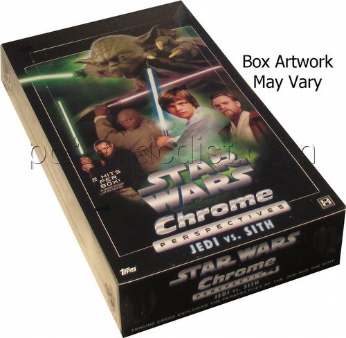 Star Wars Chrome Perspectives Jedi vs. Sith Trading Card Box [Hobby]