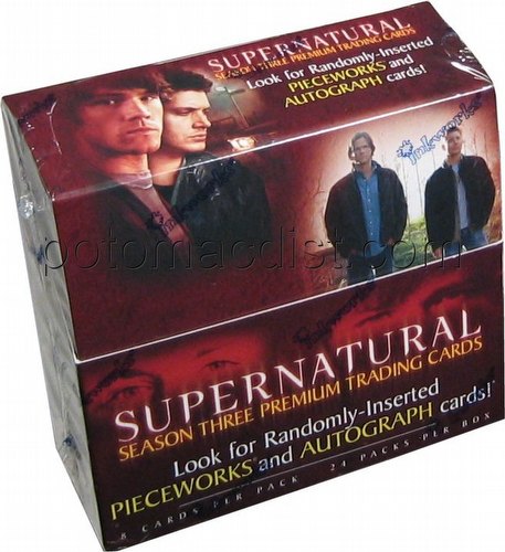 Supernatural Season 3 Premium Trading Cards Box