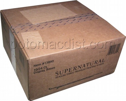 Supernatural Season 3 Premium Trading Cards Box Case [10 boxes]