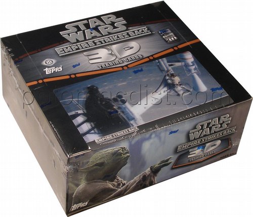 Star Wars: The Empire Strikes Back 3D Trading Cards Box [Hobby]