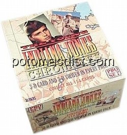 Young Indiana Jones Chronicles Trading Cards Box